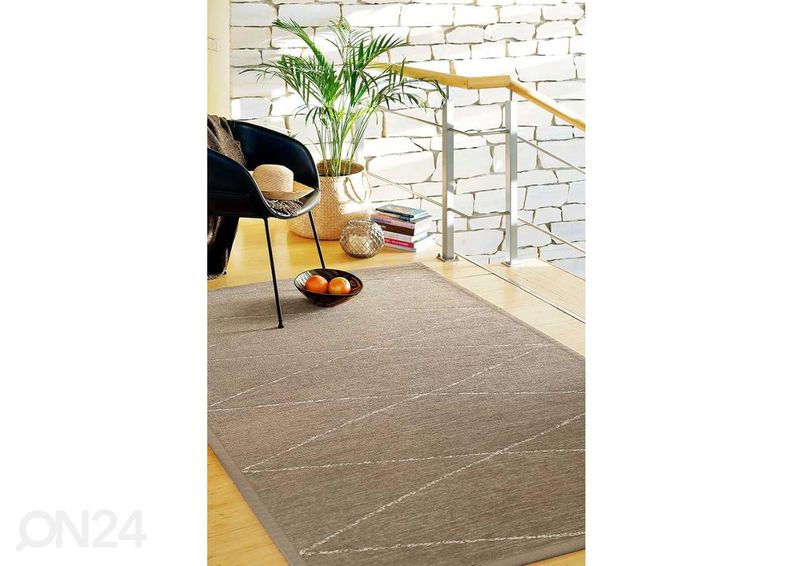 NARMA smartWeave® matto Kauri khaki 200x300 cm kuvasuurennos