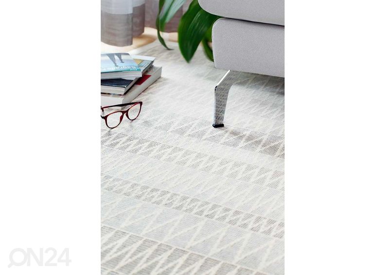 NARMA smartWeave® matto Kiska white 140x200 cm kuvasuurennos