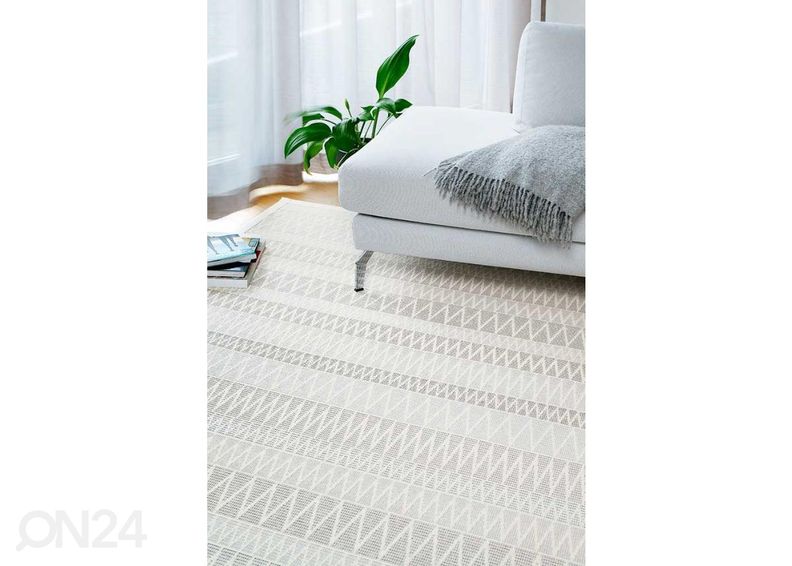 NARMA smartWeave® matto Kiska white 200x300 cm kuvasuurennos