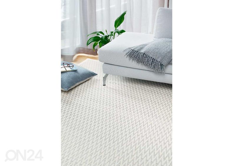 NARMA smartWeave® matto Kiska white 200x300 cm kuvasuurennos