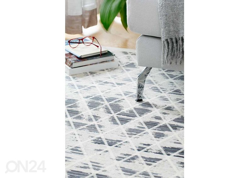 NARMA smartWeave® matto Kuma white 140x200 cm kuvasuurennos