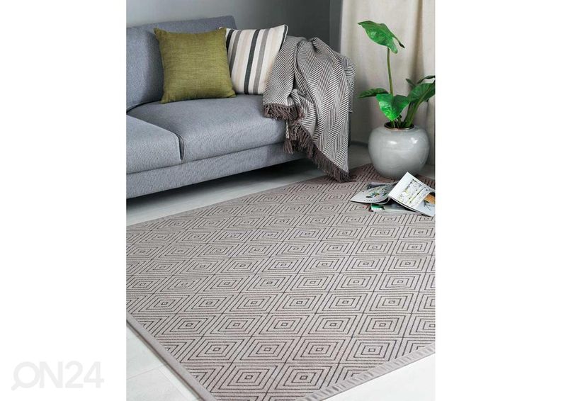 NARMA smartWeave® matto Kuninga beige 140x200 cm kuvasuurennos
