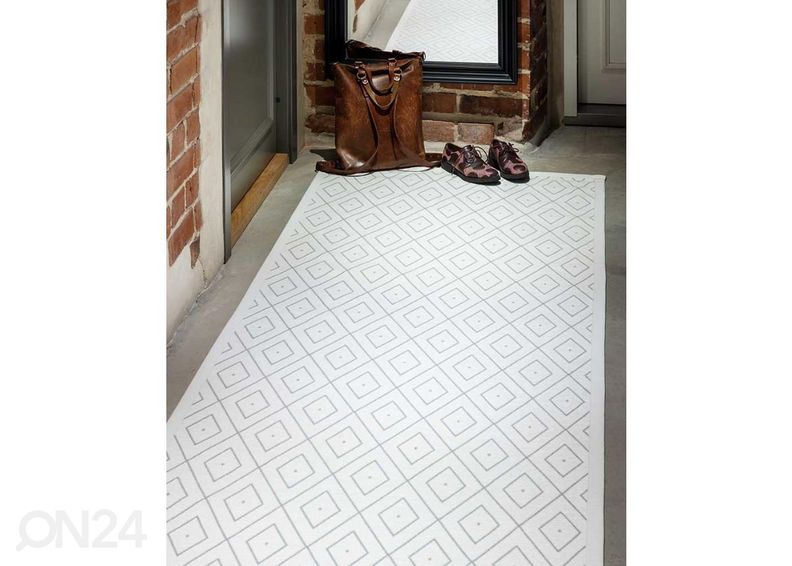 NARMA smartWeave® matto Kuninga white 100x160 cm kuvasuurennos