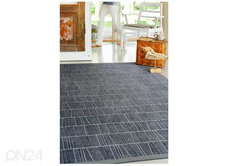 NARMA smartWeave® matto Kursi grey 140x200 cm kuvasuurennos