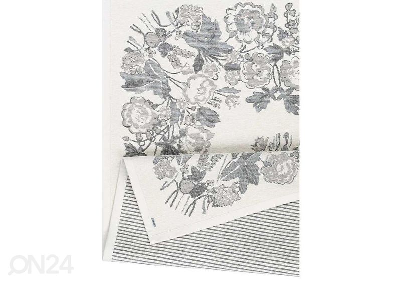 NARMA smartWeave® matto Lihula white 80x250 cm kuvasuurennos