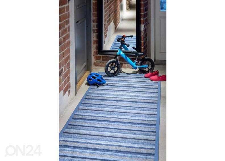NARMA smartWeave® matto Liiva blue 100x160 cm kuvasuurennos