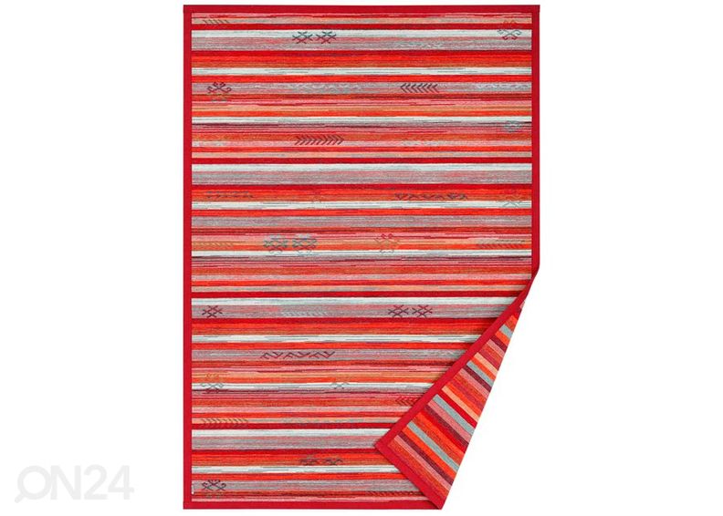 Narma smartWeave® matto Liiva red 140x200 cm kuvasuurennos