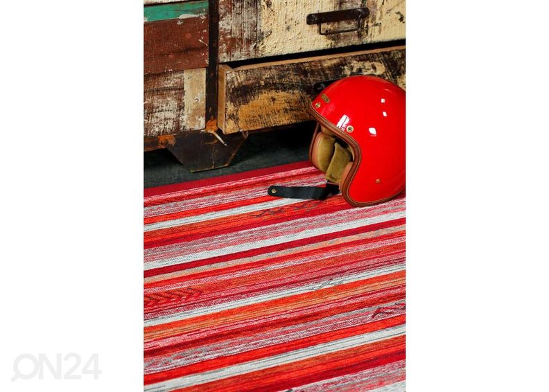 NARMA smartWeave® matto Liiva red 160x230 cm kuvasuurennos