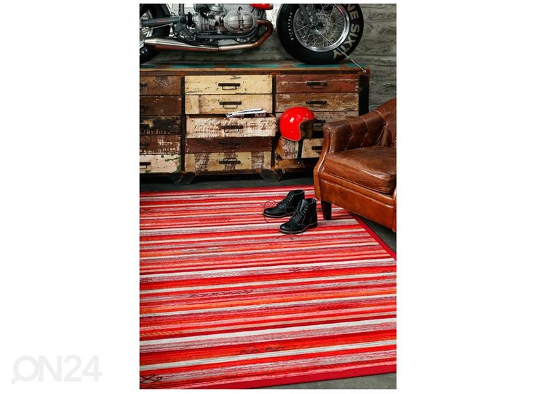 NARMA smartWeave® matto Liiva red 160x230 cm kuvasuurennos
