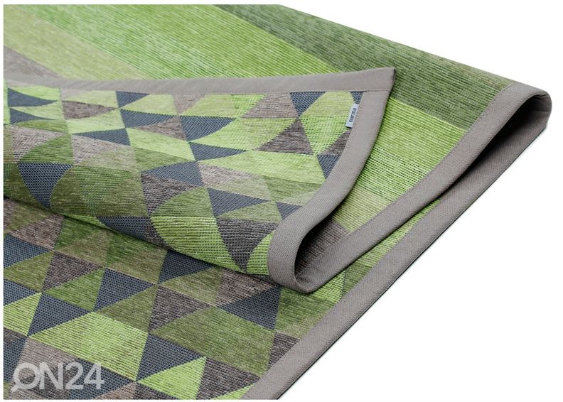 Narma smartWeave® matto Luke green 100x160 cm kuvasuurennos