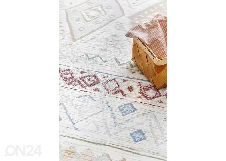NARMA smartWeave® matto Mooste white multi 140x200 cm kuvasuurennos