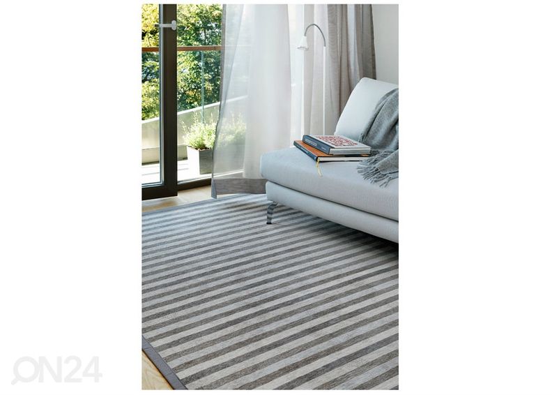 Narma smartWeave® matto Muusika linen 80x250 cm kuvasuurennos