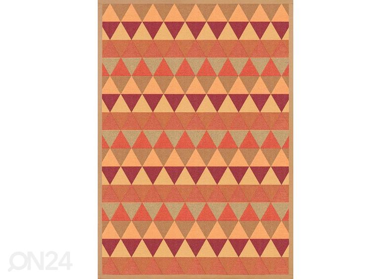NARMA smartWeave® matto Norra gold-red 140x200 cm kuvasuurennos