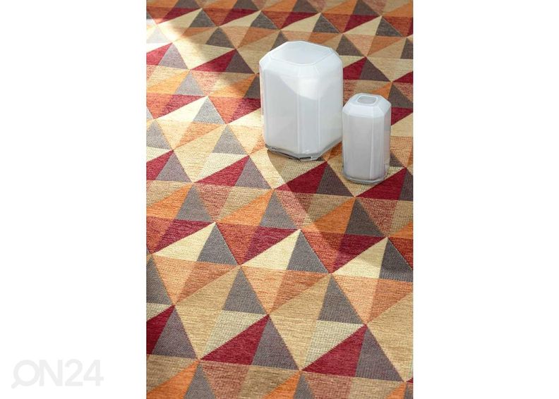 NARMA smartWeave® matto Norra gold-red 200x300 cm kuvasuurennos