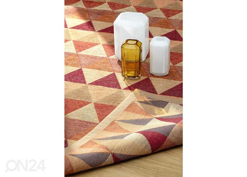NARMA smartWeave® matto Norra gold-red 200x300 cm kuvasuurennos
