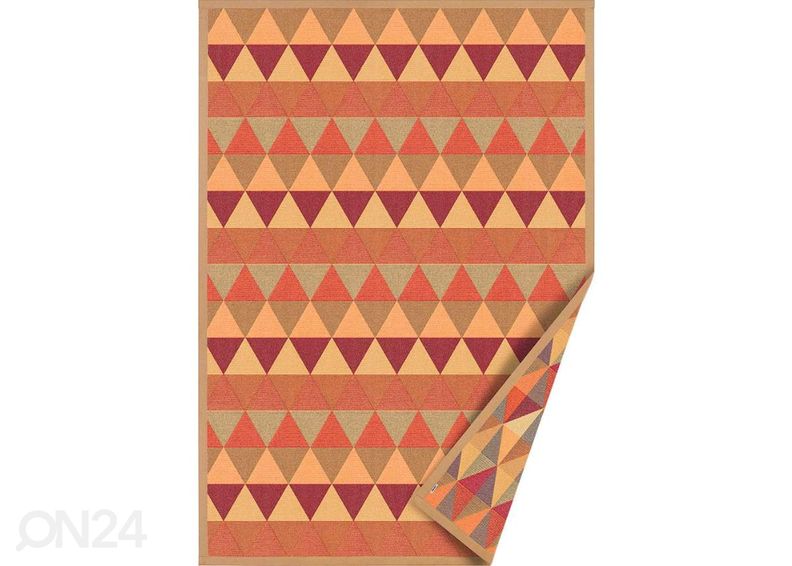NARMA smartWeave® matto Norra gold-red 200x300 cm kuvasuurennos