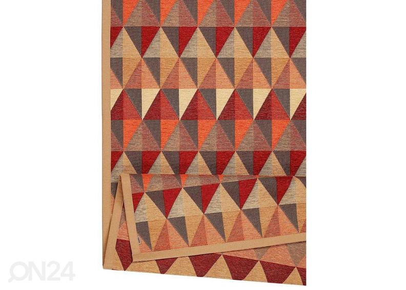 NARMA smartWeave® matto Norra gold-red 200x300 cm kuvasuurennos