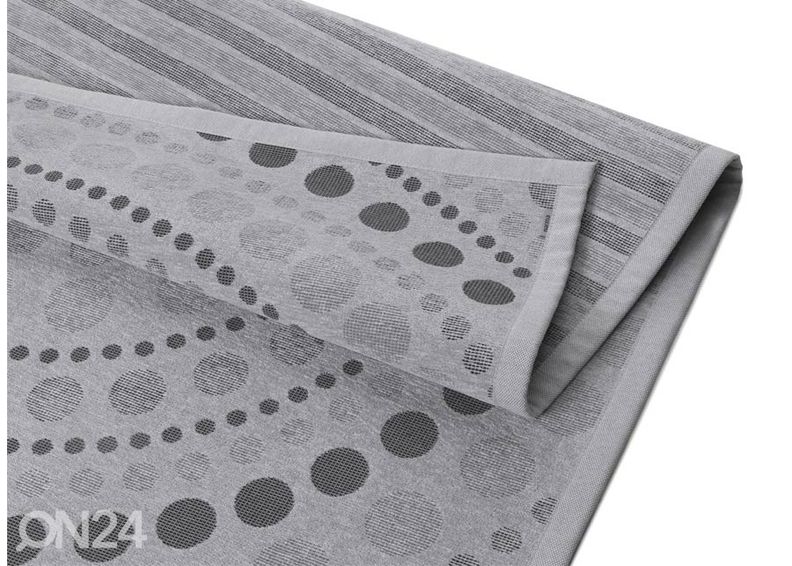 Narma smartWeave® matto Oola hopea 70x140 cm kuvasuurennos