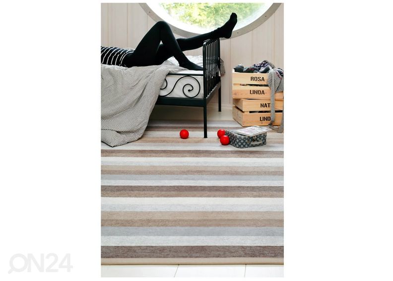 Narma smartWeave® matto Pallika beige 70x140 cm kuvasuurennos