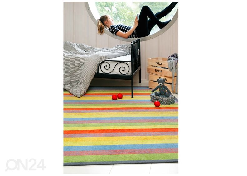 Narma smartWeave® matto Pallika bright 70x140 cm kuvasuurennos