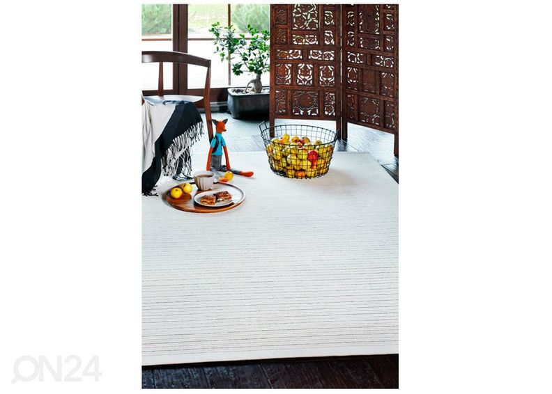 Narma smartWeave® matto Pärna white 160x230 cm kuvasuurennos