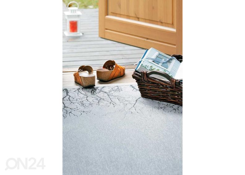 NARMA smartWeave® matto Puise silver 160x230 cm kuvasuurennos