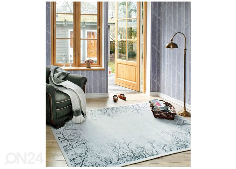NARMA smartWeave® matto Puise silver 160x230 cm kuvasuurennos