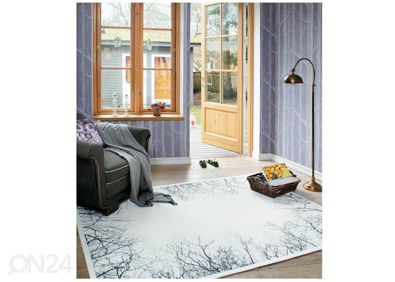 NARMA smartWeave® matto Puise white 200x300 cm kuvasuurennos