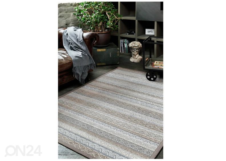 NARMA smartWeave® matto Ridala linen 140x200 cm kuvasuurennos