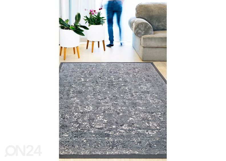 NARMA smartWeave® matto Sagadi grey 100x240 cm kuvasuurennos
