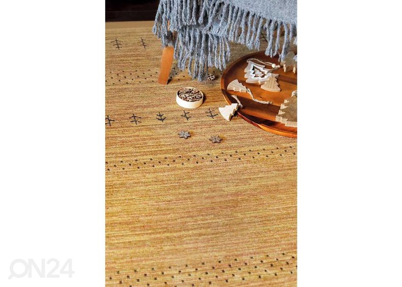 NARMA smartWeave® matto Salla gold 200x300 cm kuvasuurennos