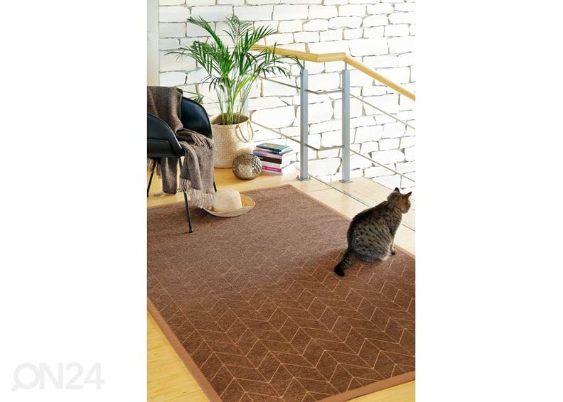 NARMA smartWeave® matto Tali caramel 100x160 cm kuvasuurennos