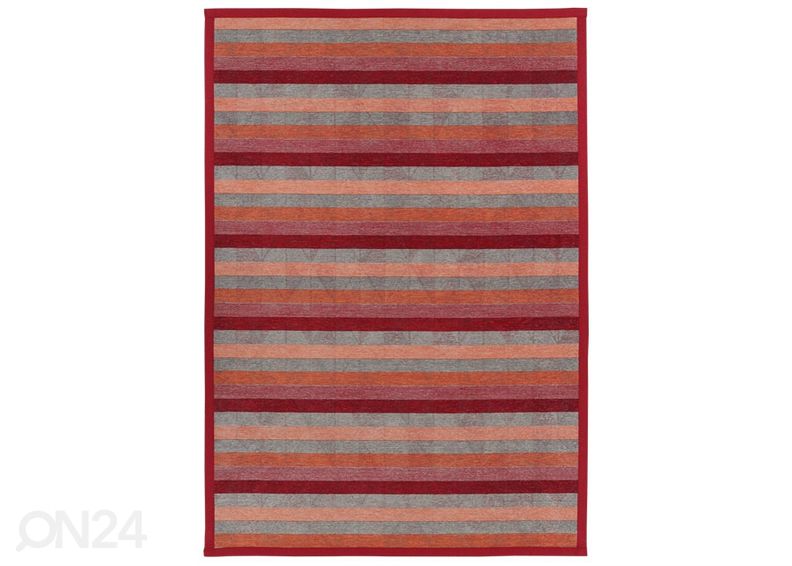 Narma smartWeave® matto Treski red 70x140 cm kuvasuurennos