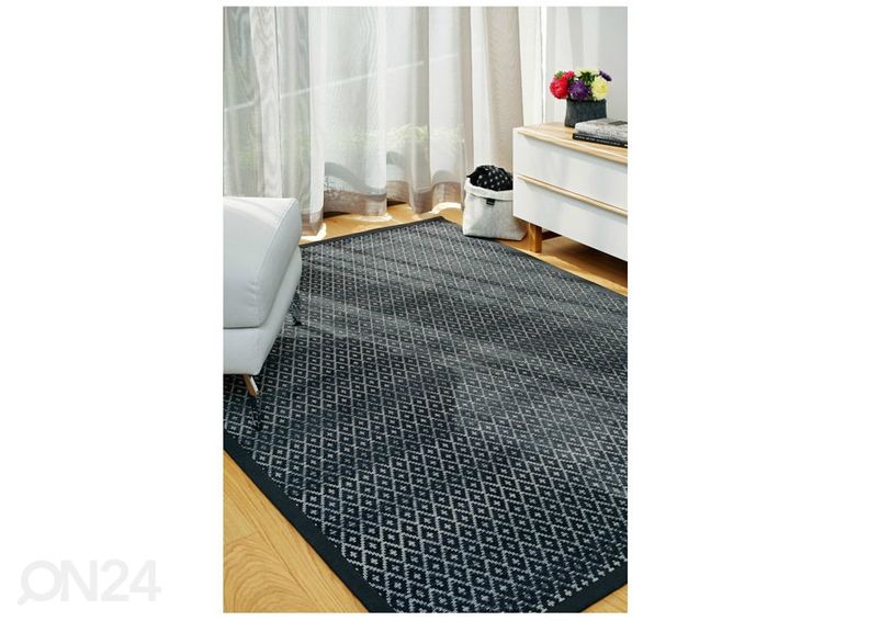 NARMA smartWeave® matto Tsirgu carbon 100x160 cm kuvasuurennos