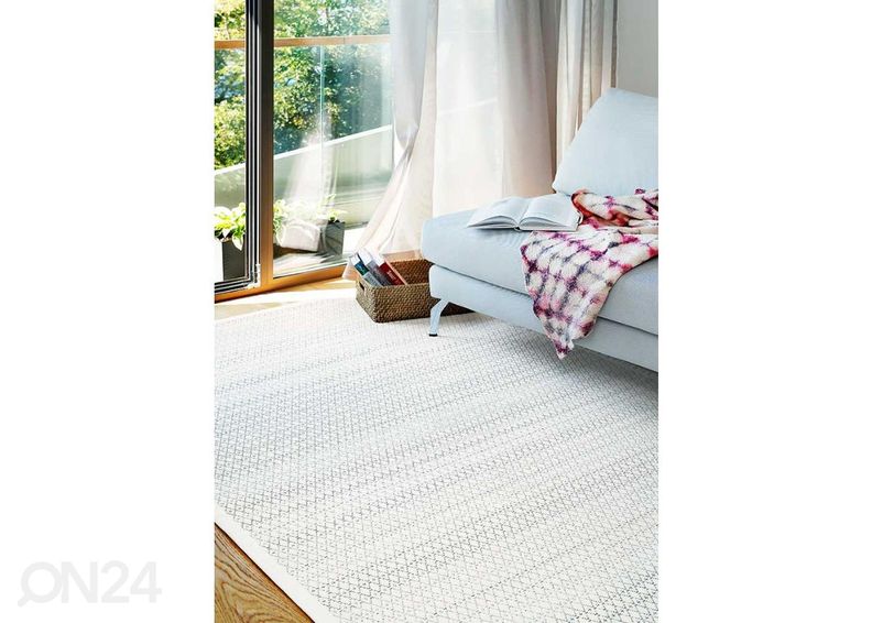 NARMA smartWeave® matto Tsirgu white 140x200 cm kuvasuurennos