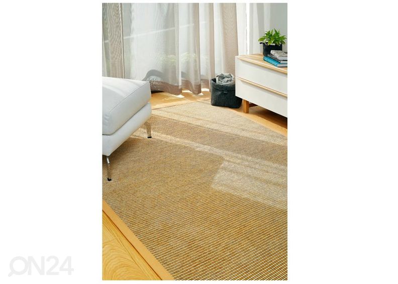 Narma smartWeave® matto Vivva gold 140x200 cm kuvasuurennos