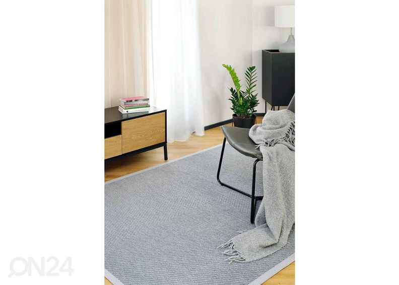 Narma smartWeave® matto VIVVA silver 80x250 cm kuvasuurennos