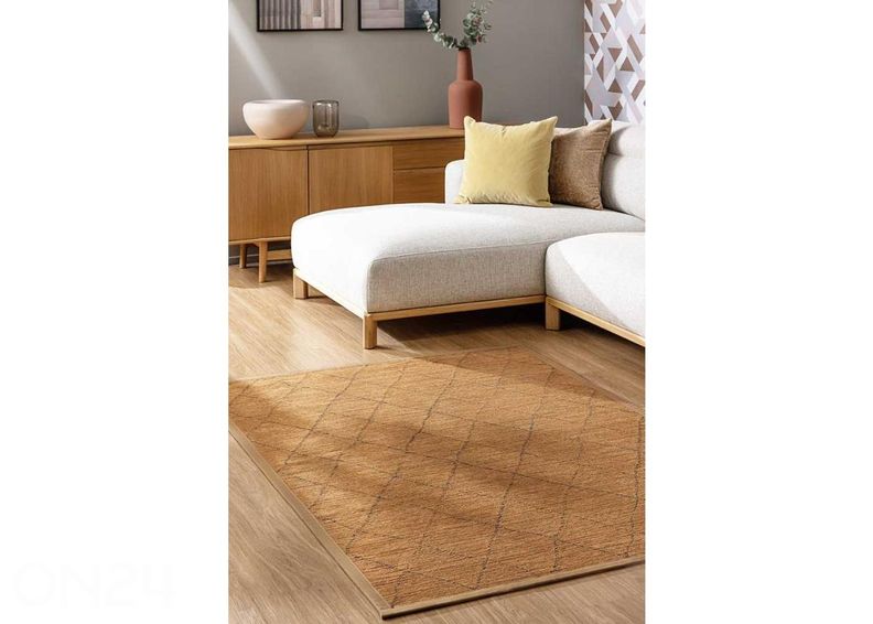 NARMA smartWeave® matto Voose gold 100x240 cm kuvasuurennos