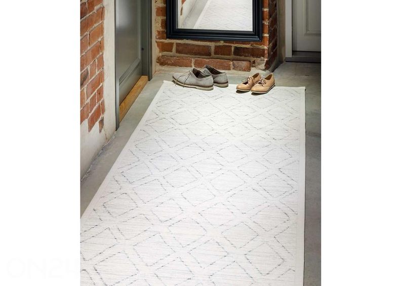 NARMA smartWeave® matto Voose white 200x300 cm kuvasuurennos