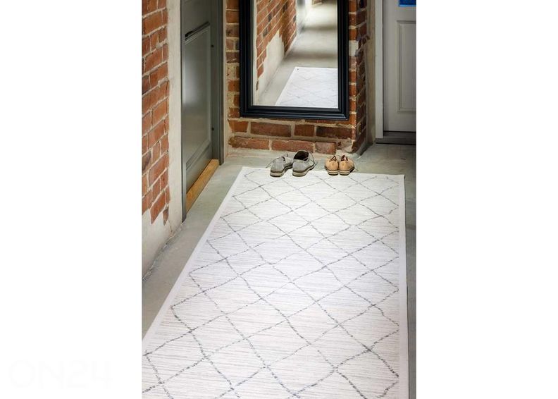 NARMA smartWeave® matto Voose white 200x300 cm kuvasuurennos