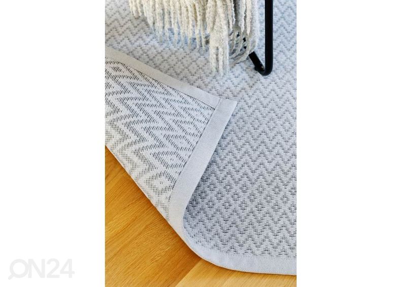 Narma smartWeave® TWIN matto Are hopea 70x140 cm kuvasuurennos