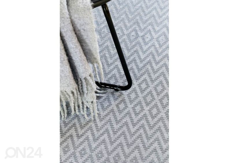 Narma smartWeave® TWIN matto Are hopea 70x140 cm kuvasuurennos