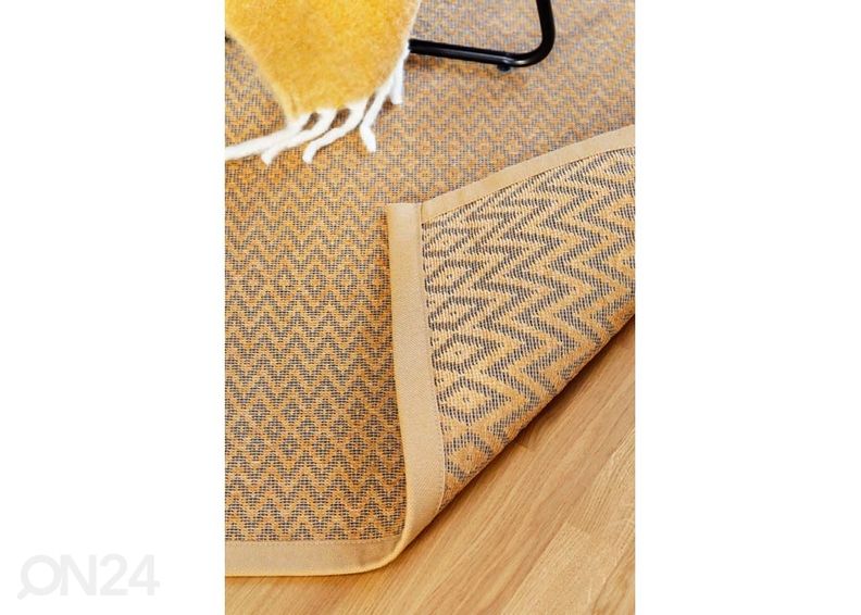 Narma smartWeave® TWIN matto Are kulta 70x140 cm kuvasuurennos