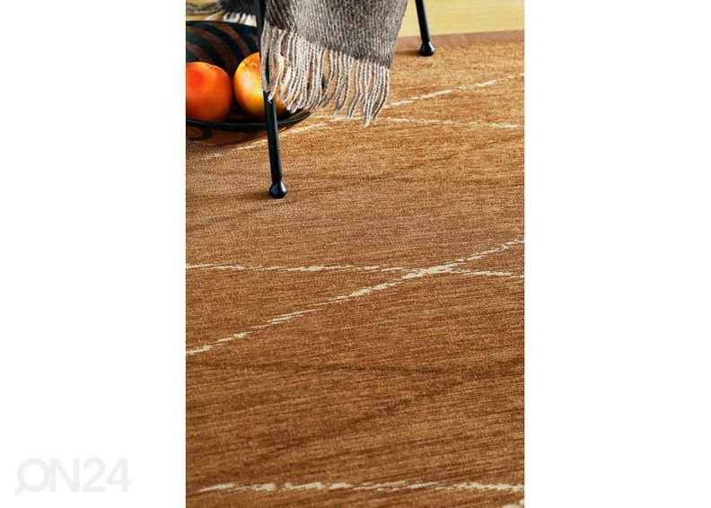 Narma smartWeave® TWIN matto Kauri caramel 70x140 cm kuvasuurennos