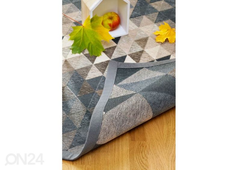 Narma smartWeave® TWIN matto Kiva harmaa 70x140 cm kuvasuurennos