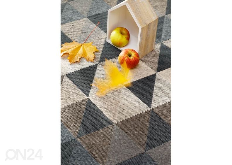 Narma smartWeave® TWIN matto Kiva harmaa 70x140 cm kuvasuurennos