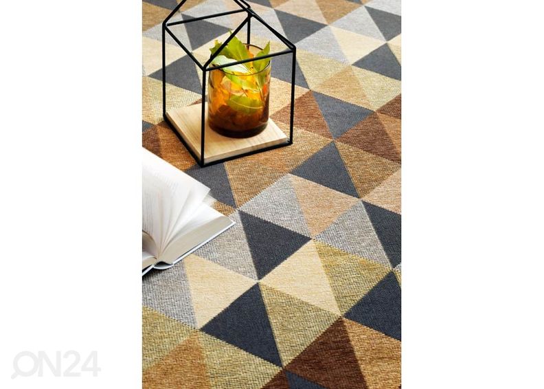 Narma smartWeave® TWIN matto Kiva toffee 80x250 cm kuvasuurennos