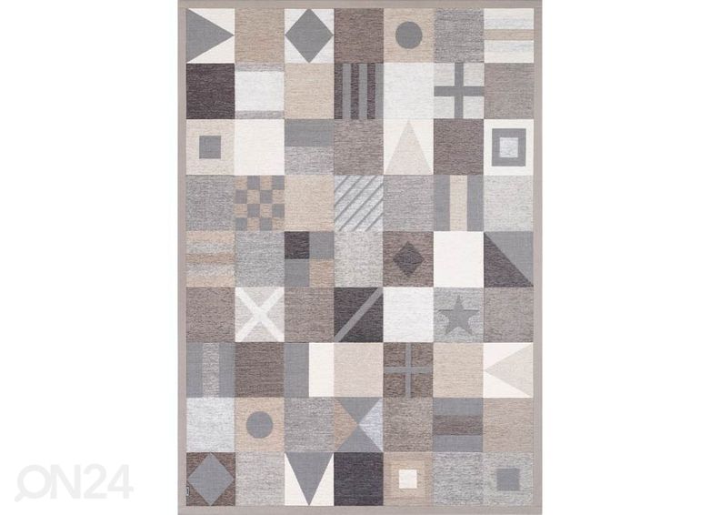 NARMA smartWeave® TWIN matto Laeva beige 160x230 cm kuvasuurennos