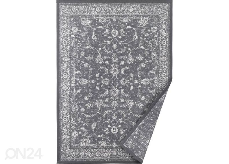 Narma smartWeave® TWIN matto Sagadi harmaa 70x140 cm kuvasuurennos