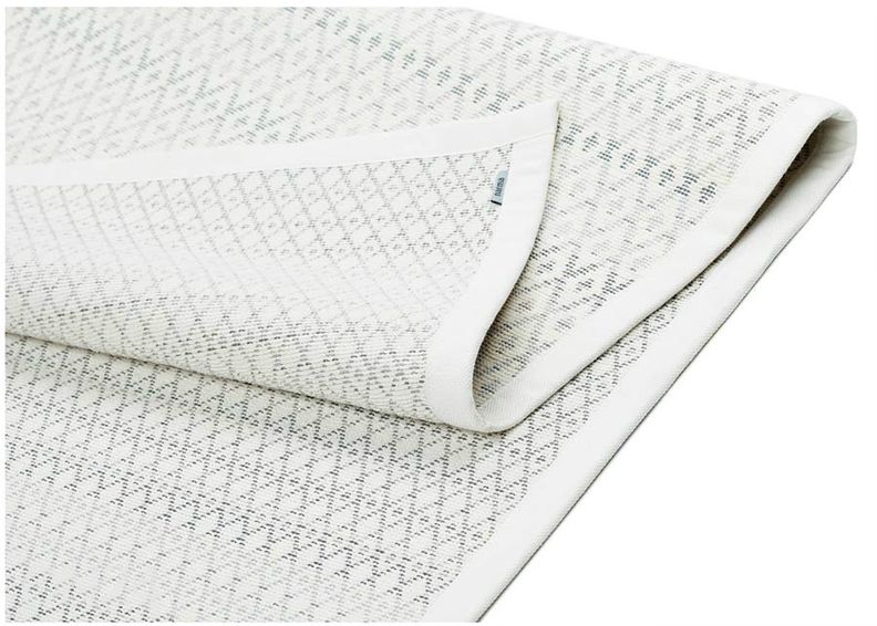 Narma smartWeave® TWIN matto Tsirgu white 100x160 cm kuvasuurennos
